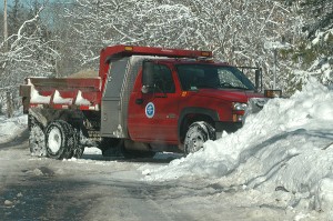 Barnstable DPW snow plow