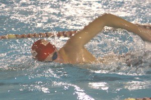 Barnstable High School boys and girls swim teams took season-opening wins versus Martha's Vineyard last night. Sean Walsh/CCBM File Photo