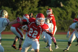 Barnstable senior Bo Delaney - a two-sport all-star - has committed to play lacrosse in 2015 for Lynchburg College. Photo by Sean Walsh/CCBM Sports