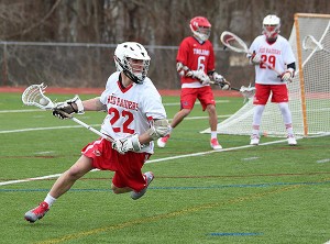 Bo Delaney - a two-sport all-star at Barnstable High - will head to Lynchburg College to play lacrosse next fall. Photo Courtesy of Bo Delaney III