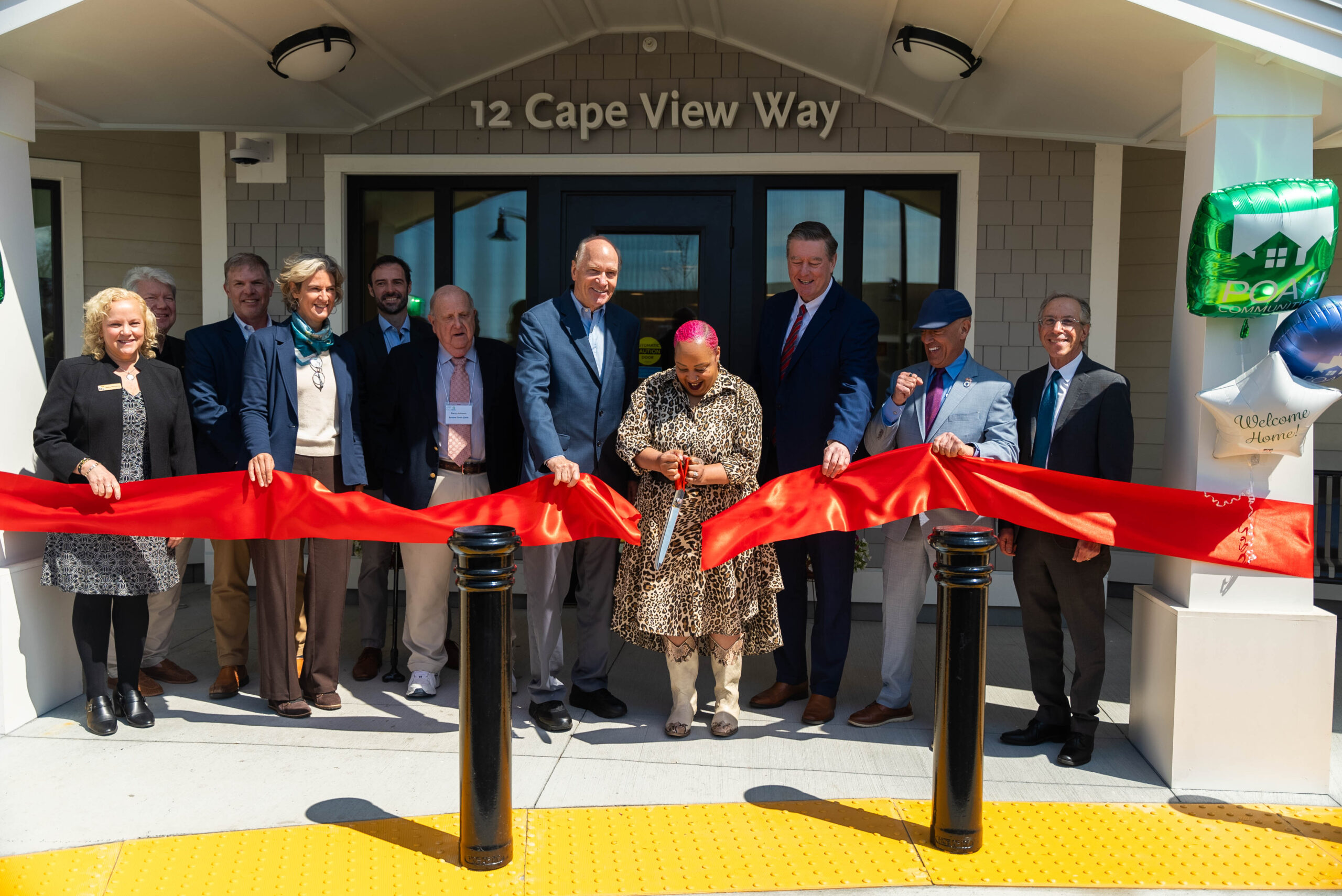 Local Officials Attend Ribbon Cutting Ceremony At Cape View Way