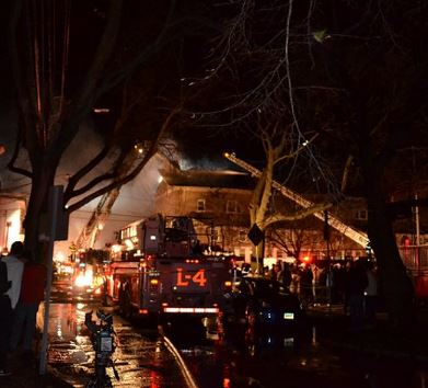 Massachusetts Firefighters Battle Large Cambridge Fire - CapeCod.com