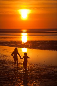 Cape Cod Kids Sunset