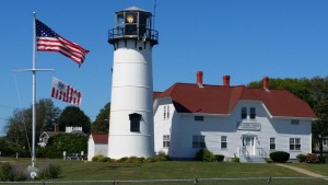 CCB MEDIA PHOTO Chatham Lighthouse splashed in sun on Labor Day Weekend 2015