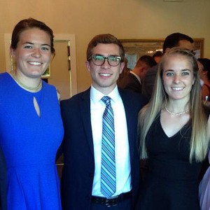 Former Barnstable High School standout athletes Emily, Tom and Hannah Cunningham have all excelled at the collegiate level. Photo courtesy of Kathy VanTwyver