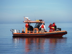 Barnstable County Dive Rescue Team Conducts Training Wednesday.