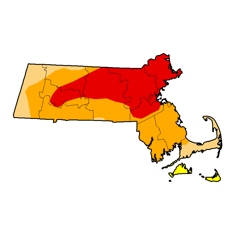 Drought Conditions Ease Slightly in Parts of Massachusetts - CapeCod.com