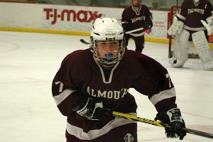 Falmouth High School's Ericka Meissner scored tow goals and had an assist to spell victory for the Clippers yesterday against Cathedral High (Springfield). Sean Walsh/www.capecod.com sports