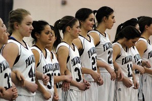 The Falmouth High School girls basketball team finished 20-0 and is seeded number 2 just behind 21-1 Duxbury. The Clippers face Dartmouth Tuesday at 6:30 pm at home in the Division 2 South girls' tourney opener. Sean Walsh/capecod.com sports