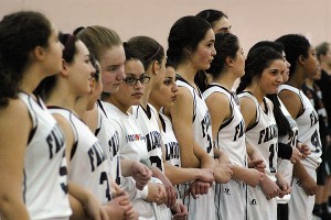 The Falmouth High School girls basketball team is now 22-0 and heads early next week to face Foxboro in the Division 2 South Sectional Semifinals. Sean Walsh/Capecod.com Sports