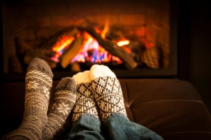 Feet Fireplace