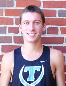 Tufts University cross country and track & field star Greg Hardy of West Barnstable and a former Red Raider star runner, was honored this week for another stellar autumn on the Jumbo trails in Boston. Photo courtesy of Tufts University