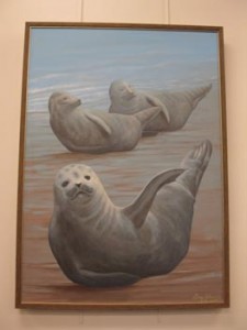 COURTESY OF GREG JOHNSON A painting by Greg Johnson titled "Three Amigos."