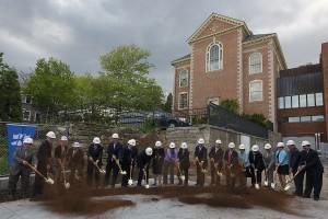 Courtesy of the New Bedford Whaling Museum. A groundbreaking at the New Bedford Whaling Museum signals the start of a busy summer at the facility.