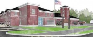 Rendering of proposed Hyannis Fire Department