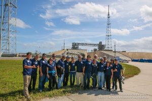 Hokule'a crew members visit NASA Kennedy Space Center, Florida, in April