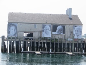 CCB MEDIA PHOTO Refurbished Portraits of Portuguese Matriarchs Watch Over Provincetown Harbor