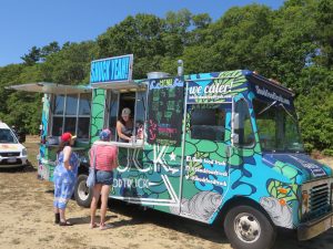 CCB MEDIA PHOTO: The Shuck Truck from Wellfleet at the Cape Cod Food Truck Festival