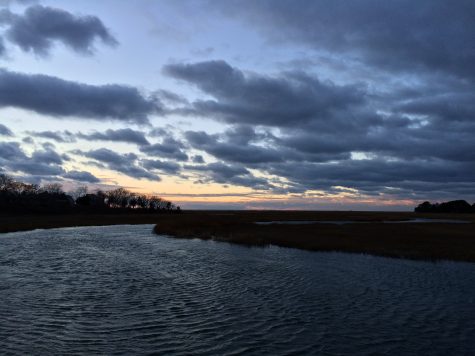 Boat Meadow Creek heading east away from Cape Cod Bay.