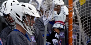 Jared Zaniewski was named a rare freshman captain of the UMass Lowell Laxmen last month. Photo courtesy of Cape Cod Lacrosse