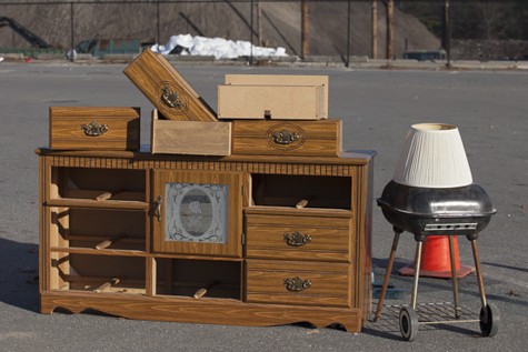 Used furniture is up for grabs at the Eastham dump