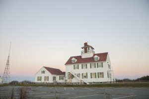 The Coast Guard Station in the Cape Cod National Seashore
