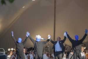 CCB MEDIA: Blue Man Group performs at annual Pops By the Sea Concert