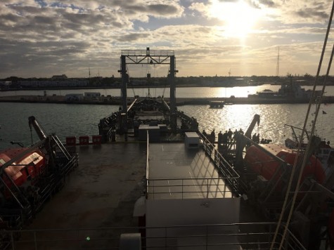 The T.S. Kennedy docked in Key West, Florida