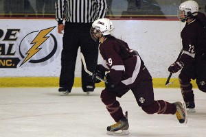 Falmouth's Maggie MacDonald scored a pair of goals and had an assist on another to help the Clippers gain a 3-3 tie with Hingham last night. Sean Walsh/capecod.com sports