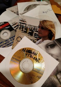 Meghan's early CDs