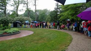 CCB MEDIA PHOTO: Memorial Day services take place at the Mashpee Community Park and Veterans Garden Monday