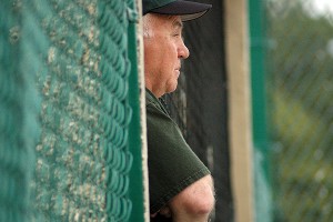 Dennis-Yarmouth Regional High School softball head coach Mike Bonasia won;t be leaving the diamond anytime soon, but at the end of the school year he is retiring from his position as the lead educator in the school's Student Adjustment Program in the special needs department after four decades of changing lives. Sean Walsh/Capecod.com Sports