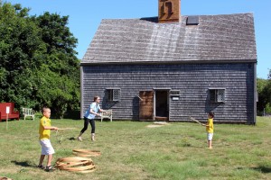 COURTESY NANTUCKET HISTORICAL ASSOCIATION Built in 1686 and also known as the Jethro Coffin House, it is the oldest house on Nantucket that was built as a dwelling and stands on its original site. A structure from the island’s original seventeenth-century English settlement, it was a wedding gift for Jethro Coffin and Mary Gardner. The house was acquired by the NHA in 1923.