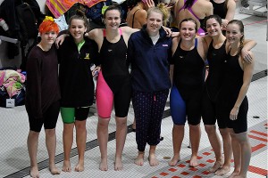 Nauset's Best: Katie Walters, Nika Dadoly, Whitney Knowlton-Wardle, Brooke Linnell, Hannah Walsh, Kara Smith and Hannah Johnson. (Missing: Annie Harris). Photo Courtesy of Sue Campbell Linnell