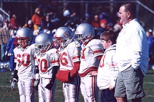 Paul Hickey won four OCYFL Super Bowl titles from 2001-2005 for Barnstable Youth Football. Photo by Sean Walsh/CCBM Sports Editor