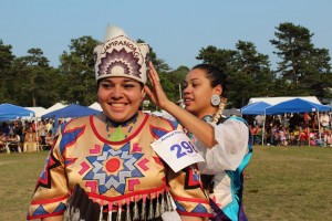 CCB Media Abigail Peters, crowned Princess at the Mashpee Wampanoag Pow Wow 2015.