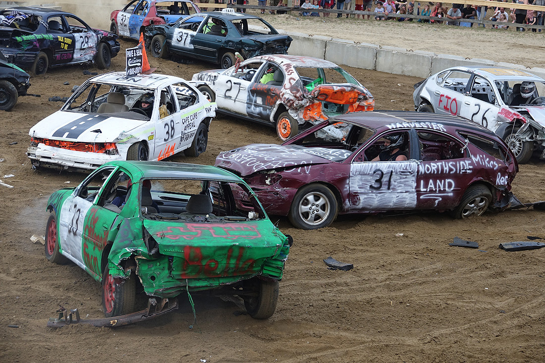 Crashing Photos From The Barnstable County Fair Demolition Derby