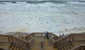 Jose Stalls Off Nantucket; Still Delivering Wind and Rain