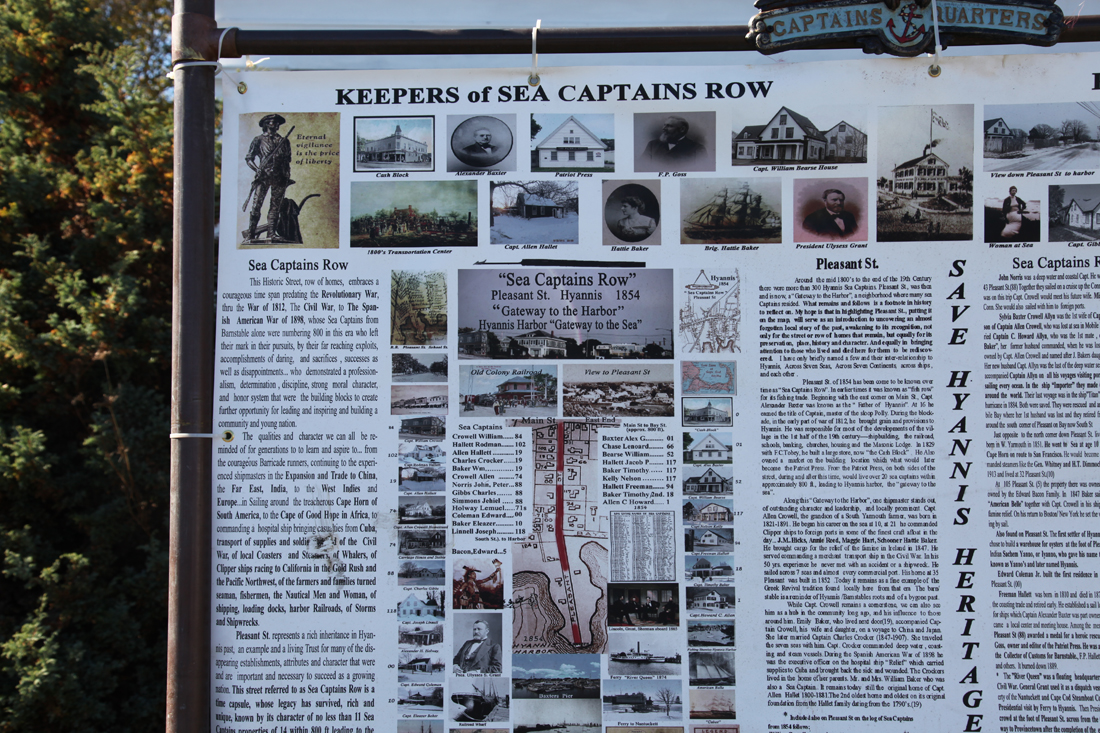 Sea Captains Row Listed as an Endangered Historical Resource