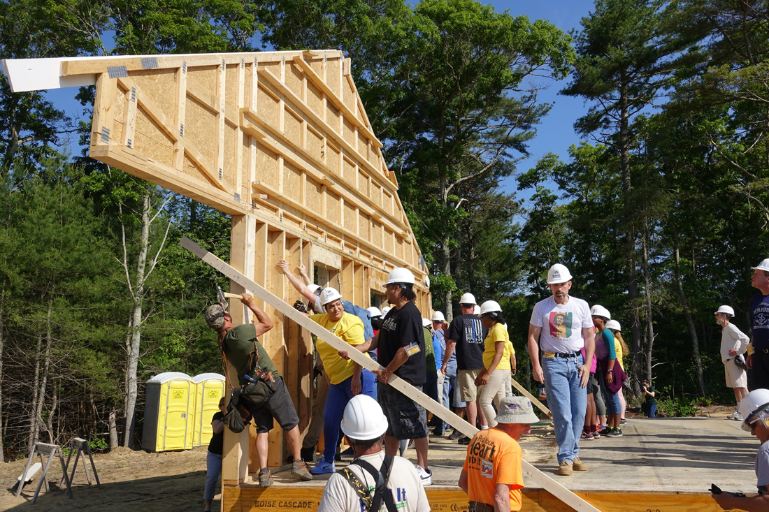 Habitat for Humanity Project Getting Underway in Falmouth