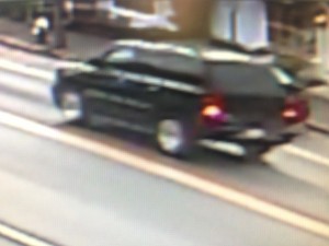 Police want to interview the driver of this SUV who may have witnessed the suspect in a bank robbery at the TD Bank on Main Street in Osterville yesterday.