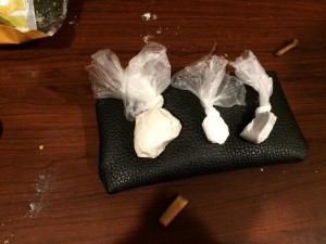 COURTESY OF THE SANDWICH POLICE DEPARTMENT Police said they found 13 grams of heroin and 4 grams of cocaine on Anthony Hall, 30, of Sandwich Wednesday night.