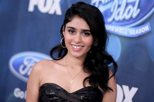 Sonika Vaid attends the red carpet arrivals and Debut of the "American Idol XV" Finalists on Thursday, Feb. 25, 2016, in West Hollywood, Calif. (Photo by Richard Shotwell/Invision/AP)