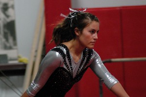 Falmouth/Mashpee Gymnastics' Taylor Dimond hopes to fare well today at the Division 1 South Sectionals. Sean Walsh/Capecod.com Sports