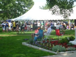 COURTESY ARTSFALMOUTH Arts Alive takes place on June 19, 20 and 21 on the Falmouth Public Library lawn in Falmouth.