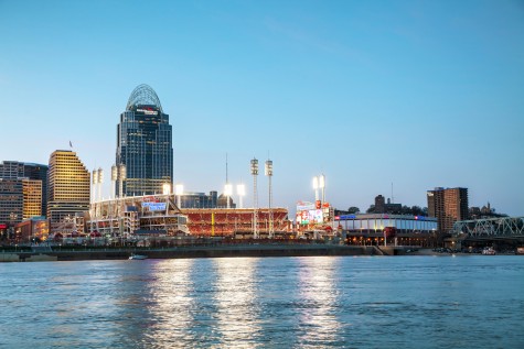Great American Ballpark stadium in Cincinnati, Ohio