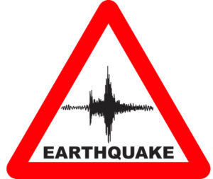 Earthquake Warning Sign