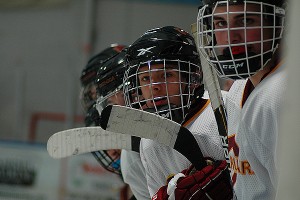 The Cape Cod boys varsity ice hockey season got well under way Saturday with games across the peninsula. Sean Walsh/www.capecod.com sports