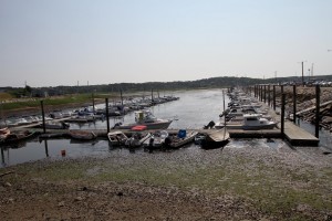 Photo courtesy: Wellfletet SPAT A lack of dredging has made Wellfleet Harbor nearly inaccessible at low tide