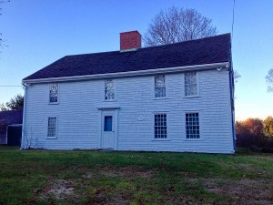 PHOTOS BY CHRIS SETTERLUND. The Wing Fort House in Sandwich. 